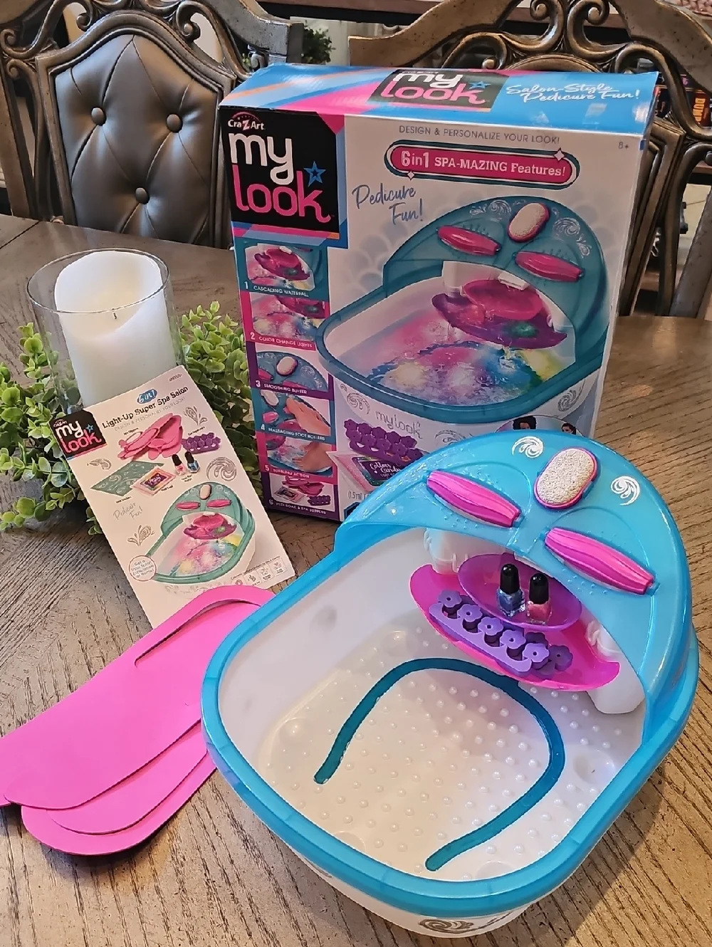 Cra-Z-Art My Look Kids Spa Foot Bath - Color Changing